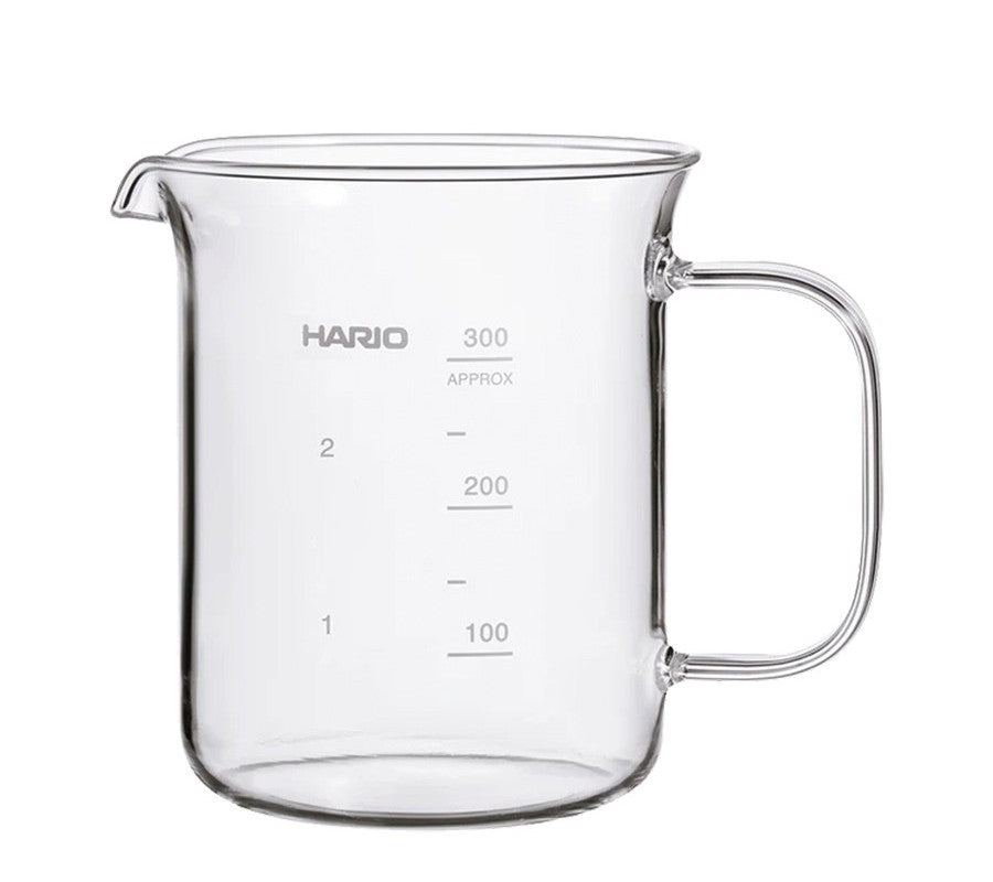 Hario Beaker Glass Server 300ml – Laboratory Glass Aesthetic for Your Coffee Bar