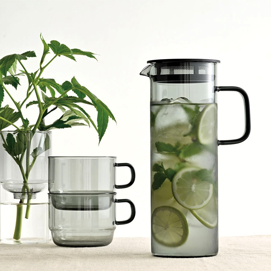 Hario Colors Cold Brew Pitcher (800ml) – Amber & Gray