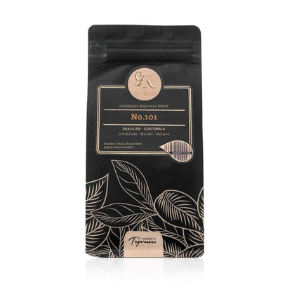 Espresso-Jubilaeums-Blend-No101-VORNE | Espresso-HINTEN |  | Espresso-UNTEN