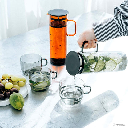 Hario Colors Cold Brew Pitcher (800ml) – Amber & Grey