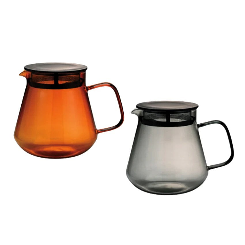 Hario Colors Coffee & Tea Server (600ml) Amber & Gray