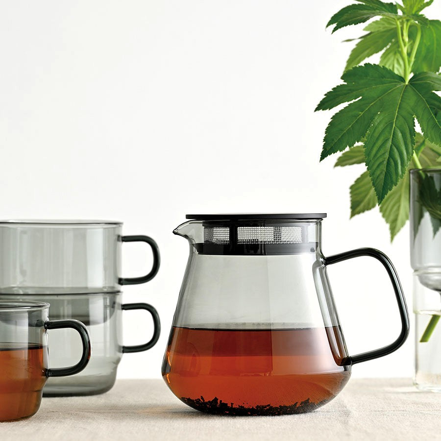 Hario Colors Coffee & Tea Server (600ml) Amber & Gray
