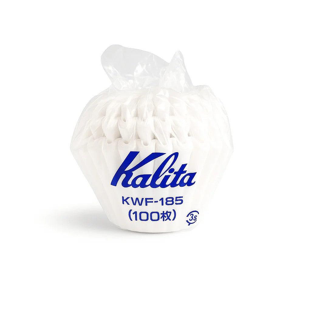 Kalita - Wave #185 Filter Paper white