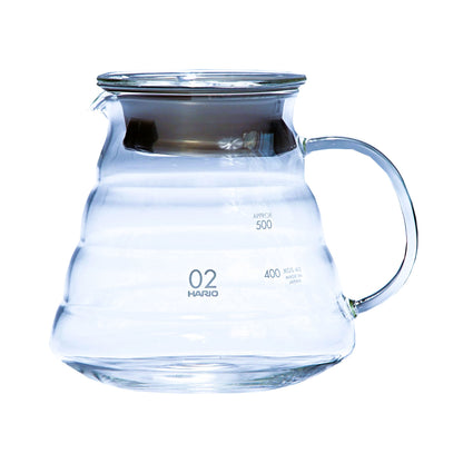 Hario V60 | 02 Glaskanne (600ml) – Der stilvolle Begleiter für Ihr Brüh-Ritual